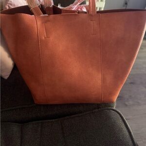 Soft and fashionable Orange Tote Bag